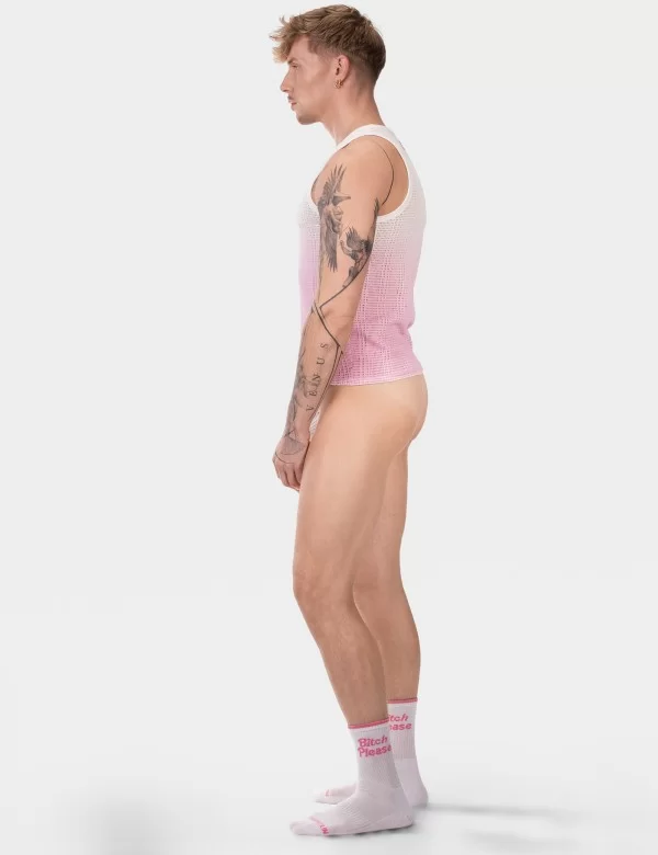 Tank Top Danko - White-Pink