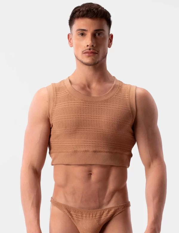 Crop Top Luz - Brown
