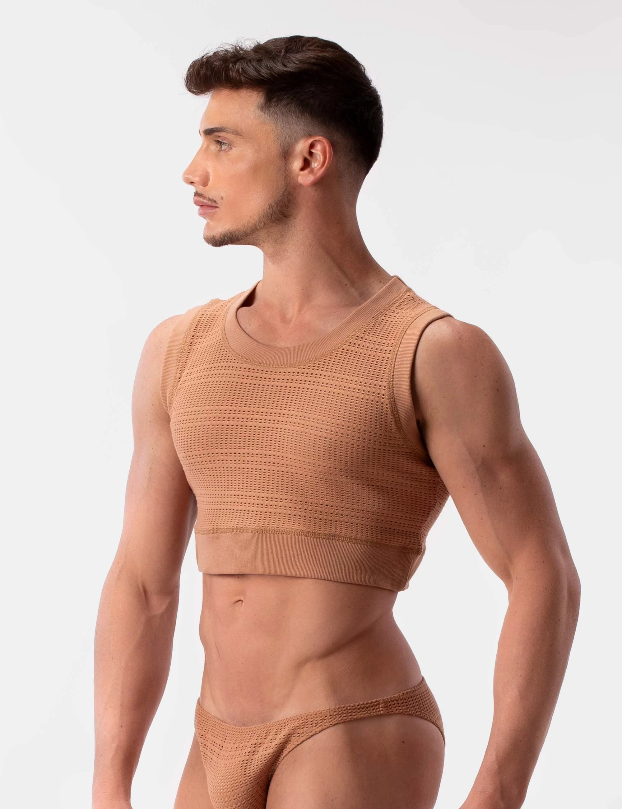 Crop Top Luz - Brown
