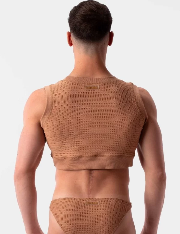 Crop Top Luz - Brown