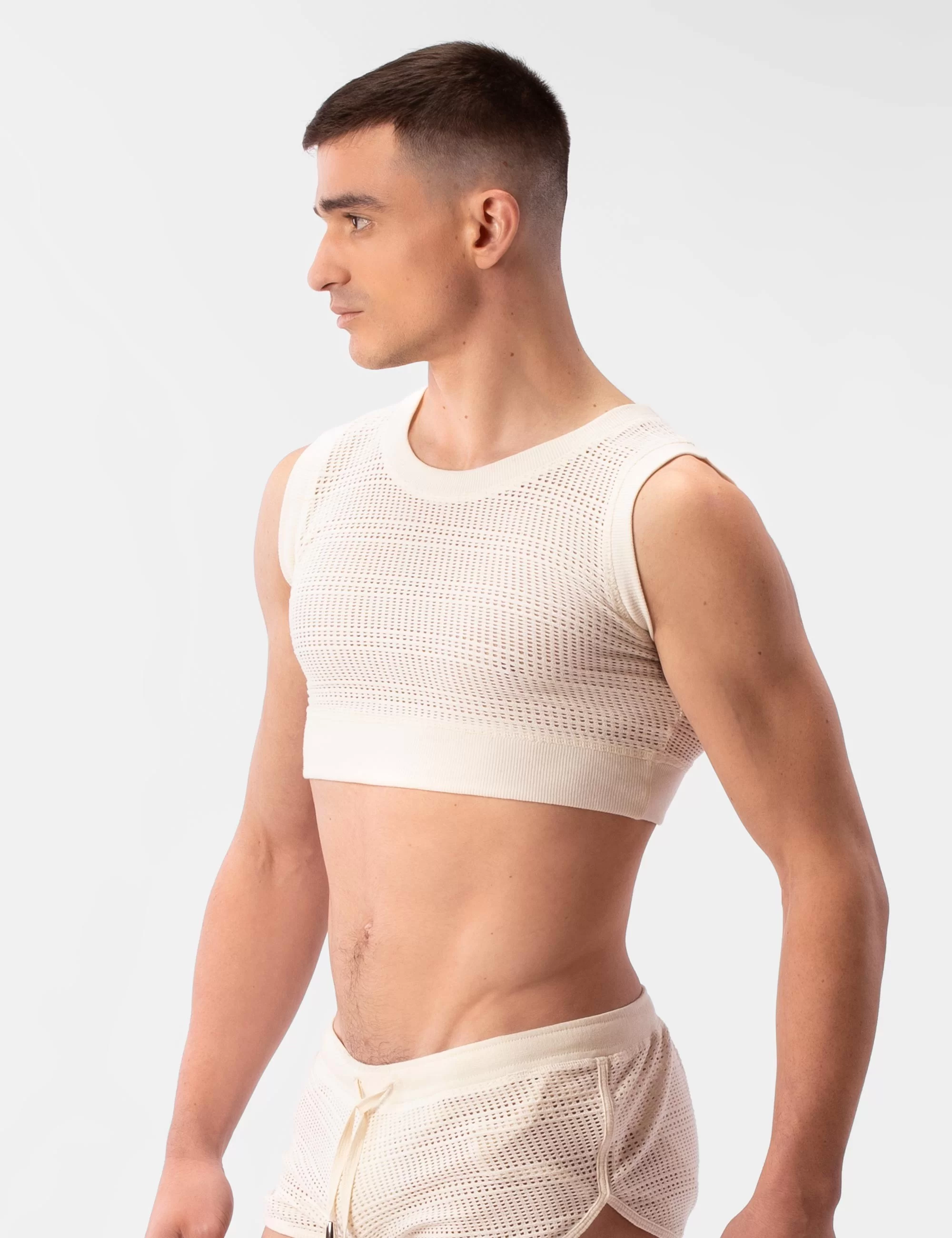 Crop Top Luz - Nude