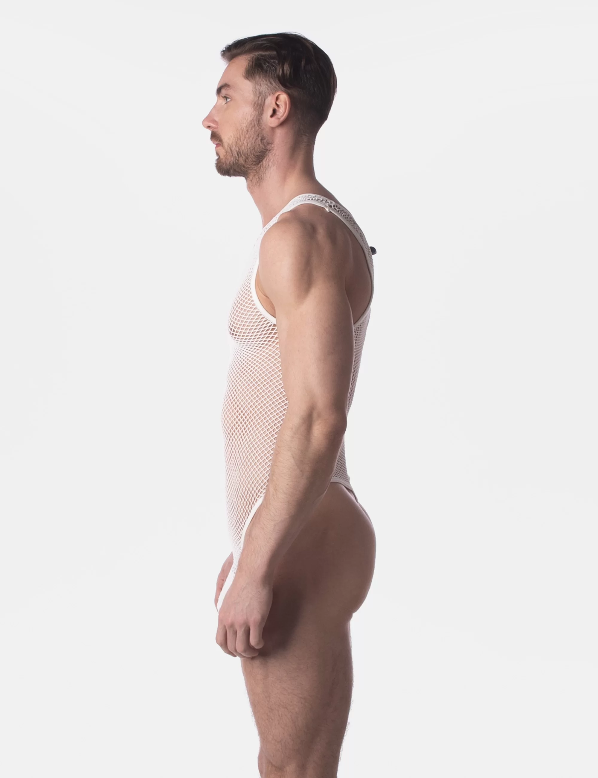 Fishnet Body Roma - White Fishnet Body Roma - White