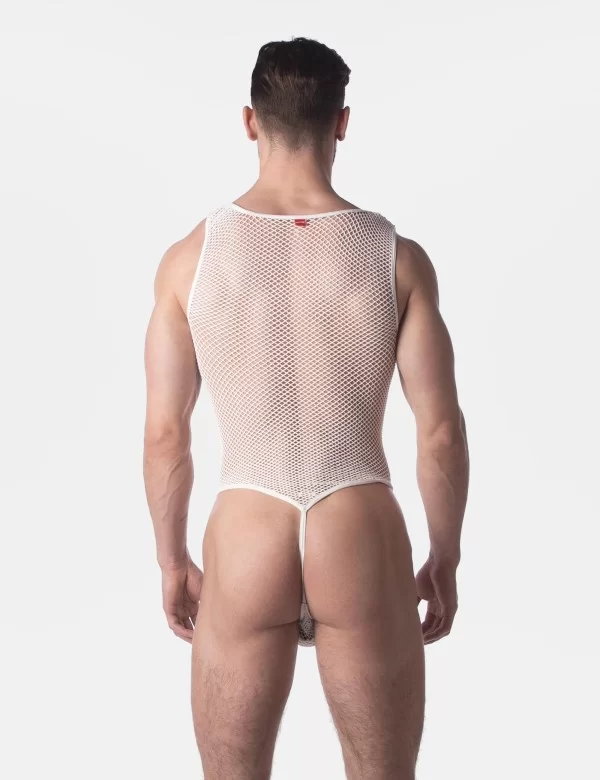 Fishnet Body Roma - White