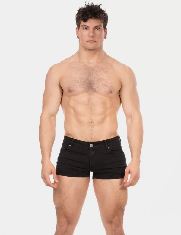 5 Pocket 9' Denim Short Tyler - Black
