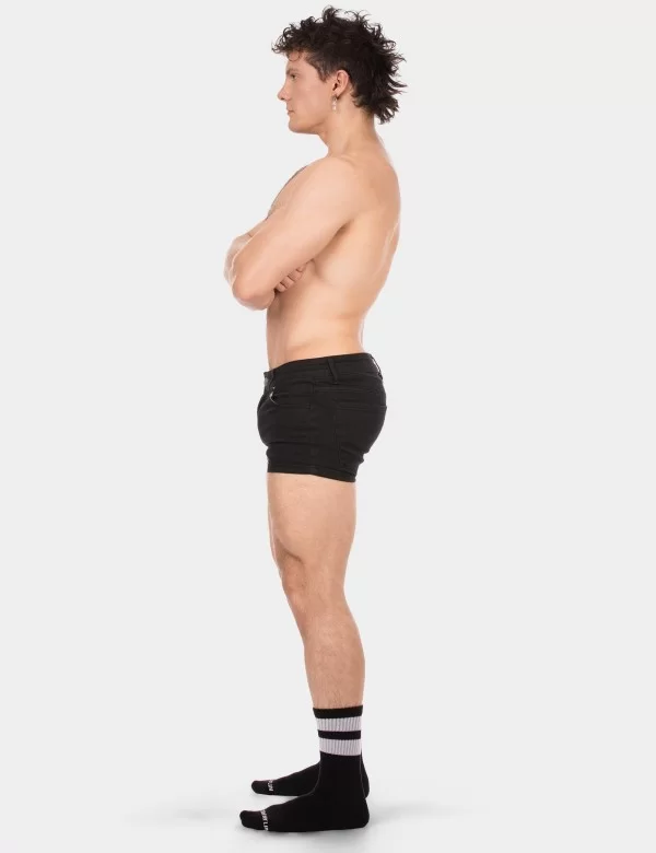 5 Pocket 9' Denim Short Tyler - Black
