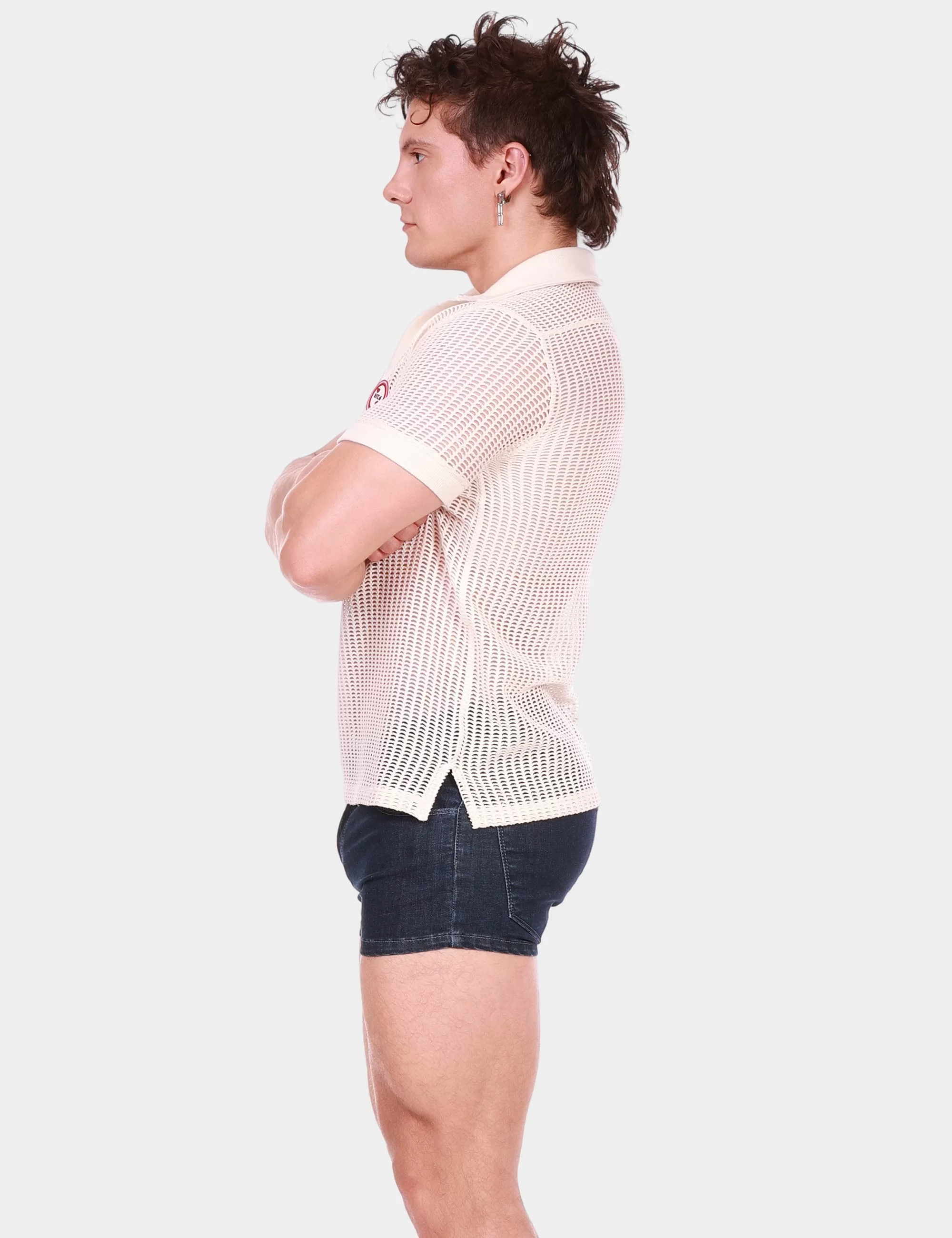 Polo Shirt Baris - Nude Polo Shirt Baris - Nude