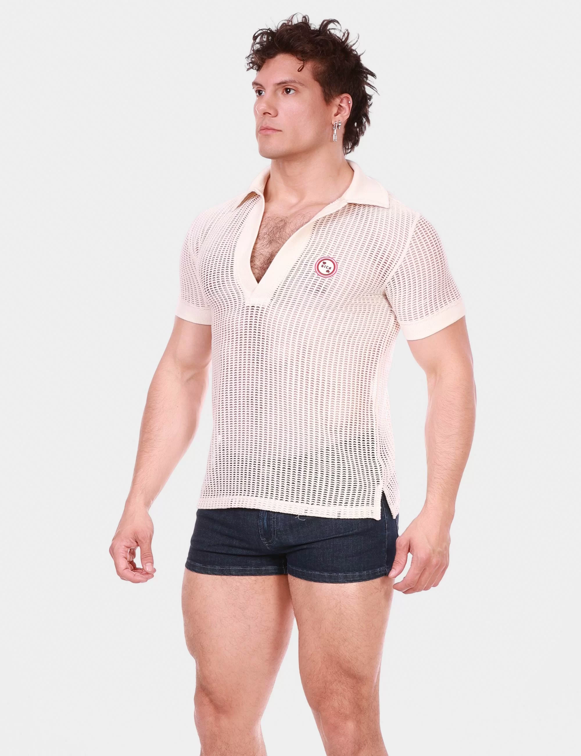 Polo Shirt Baris - Nude Polo Shirt Baris - Nude