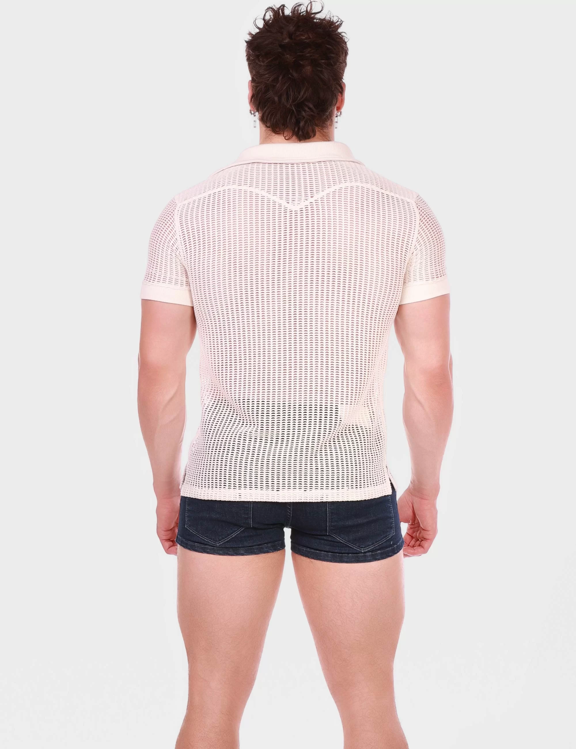 Polo Shirt Baris - Nude Polo Shirt Baris - Nude