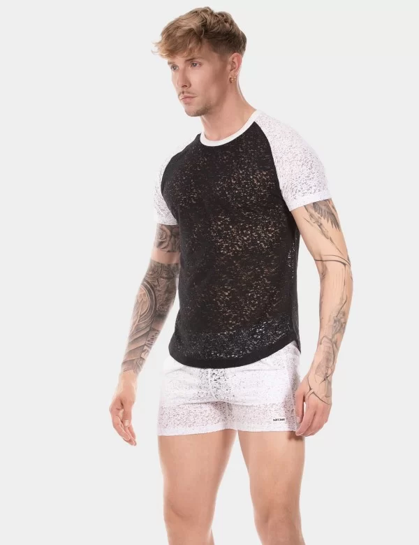 T-Shirt Micah - Black-White