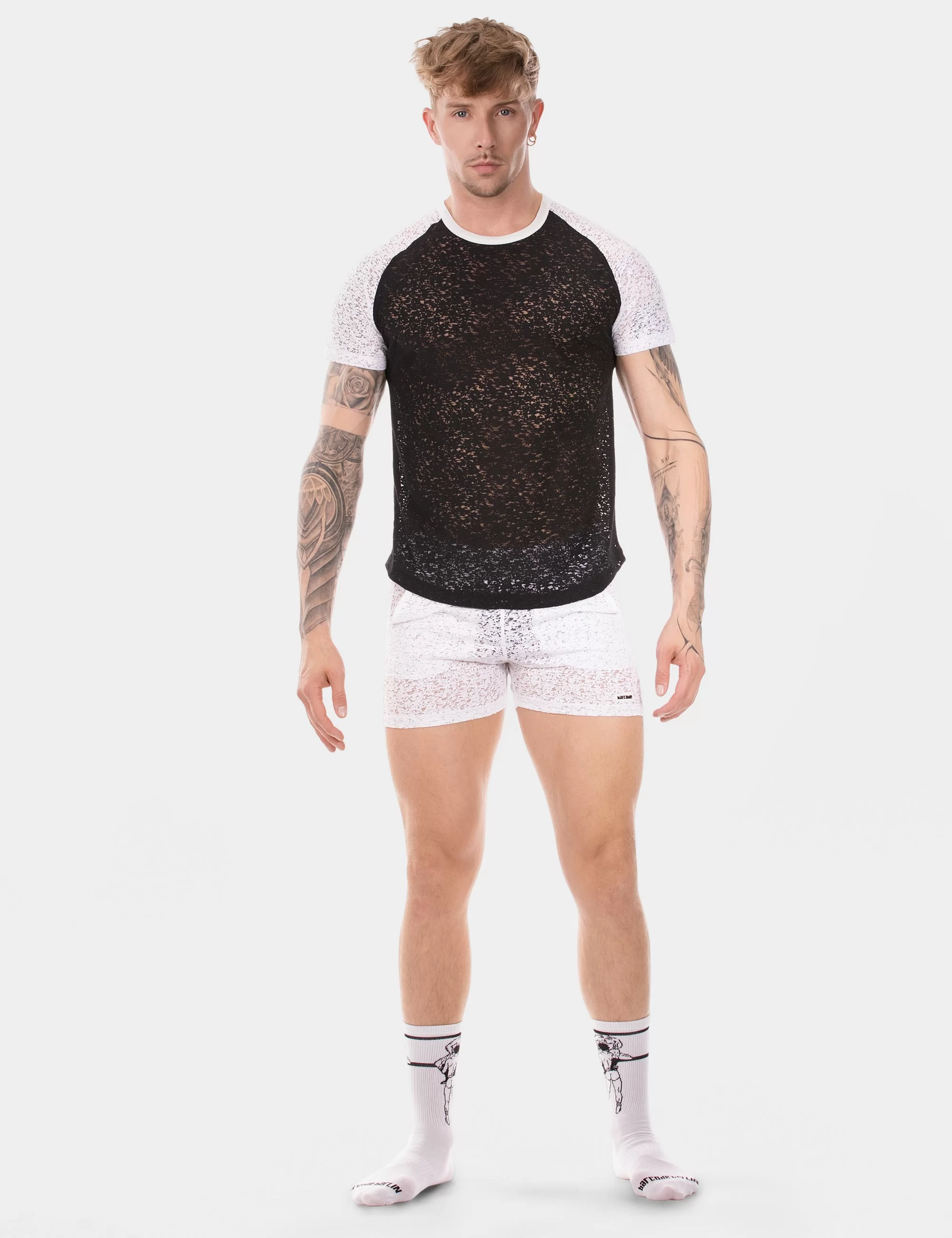 T-Shirt Micah - Black-White T-Shirt Micah - Black-White