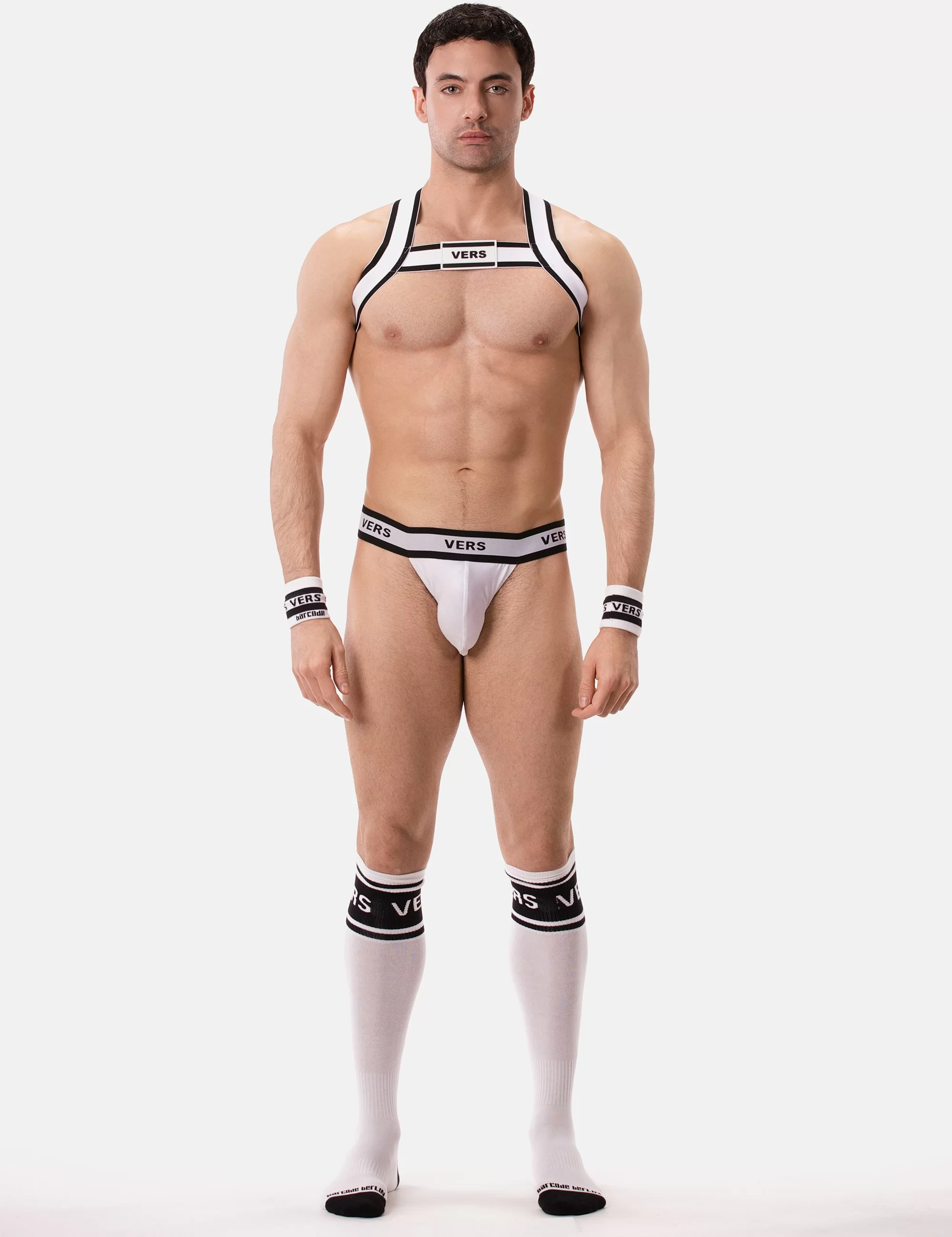 Suspender Vers - White-Black