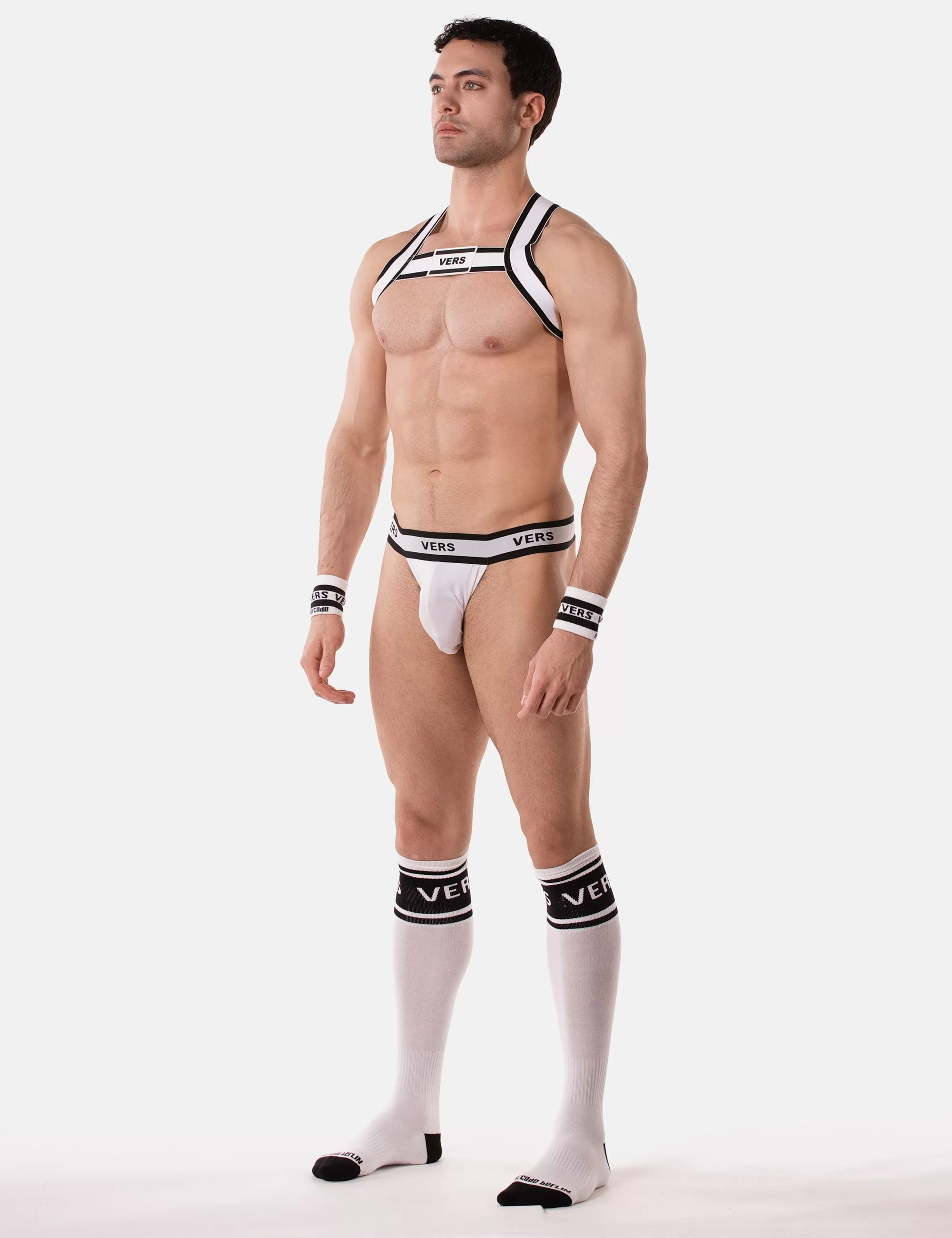 Suspender Vers - White-Black