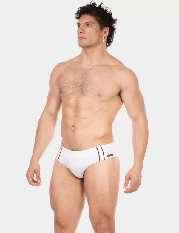 Swim Brief Sexy - White-Black