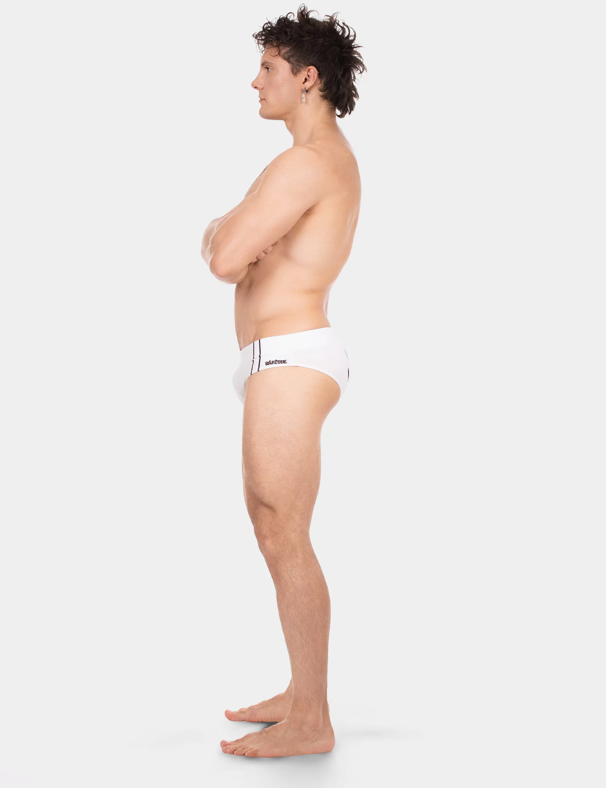 Swim Brief Sexy - White-Black Swim Brief Sexy - White-Black