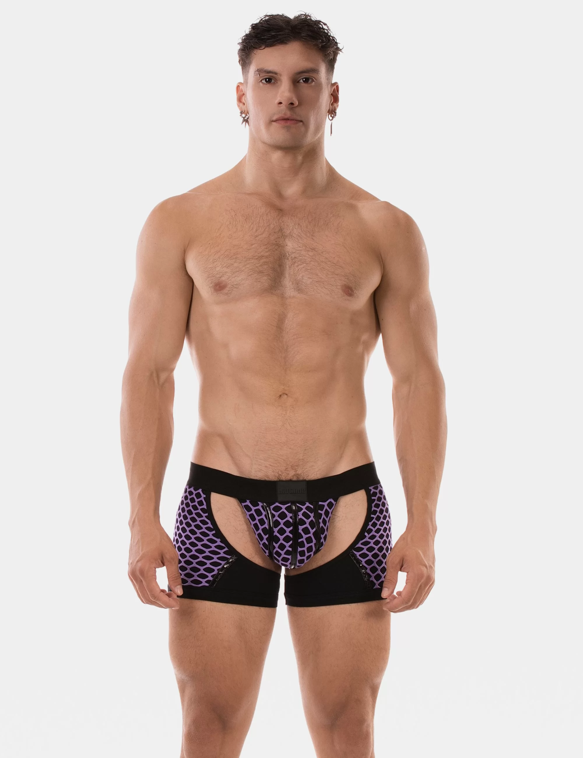 Chaps Boxer Revo - Purple-Black