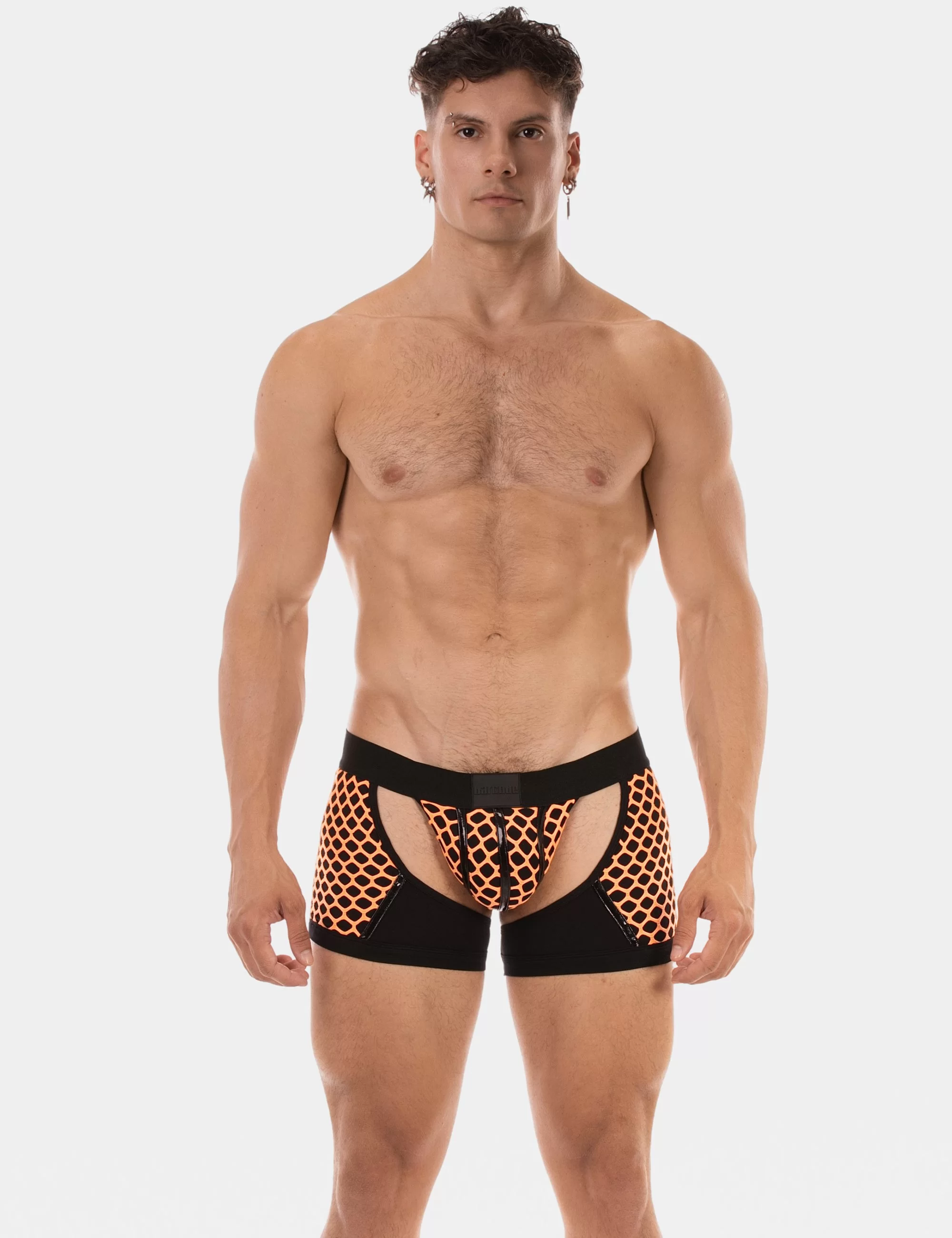 Chaps Boxer Revo - Neonorange-Black