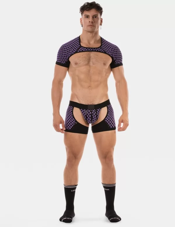 Shoulder Harness Ribo - Purple-Black