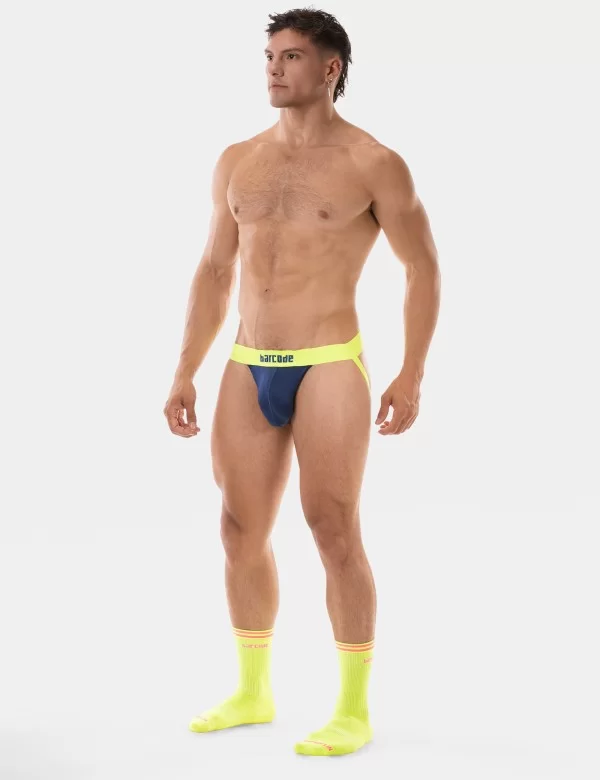 Jock Arlo - Navy- Neongreen