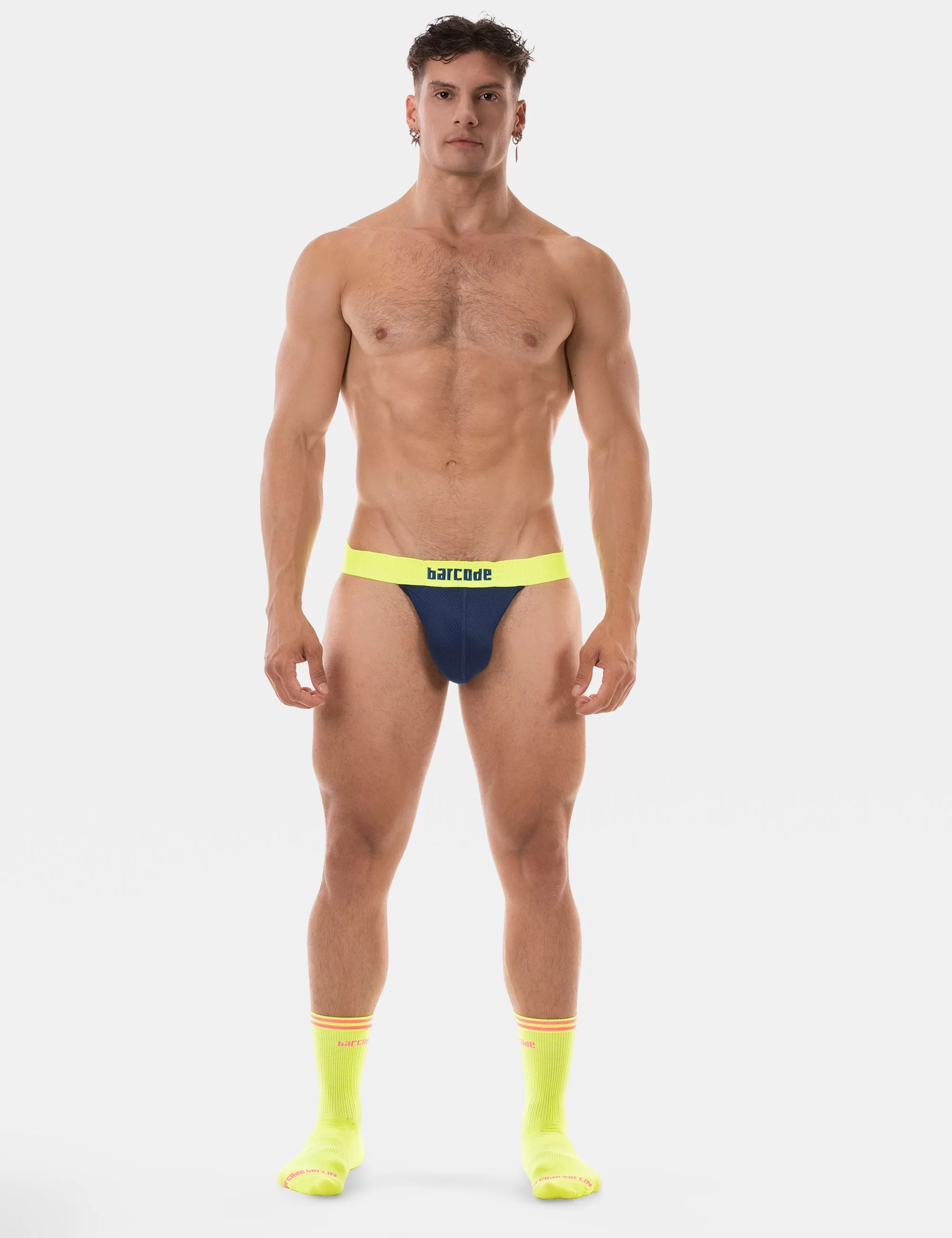 Jock Arlo - Navy- Neongreen