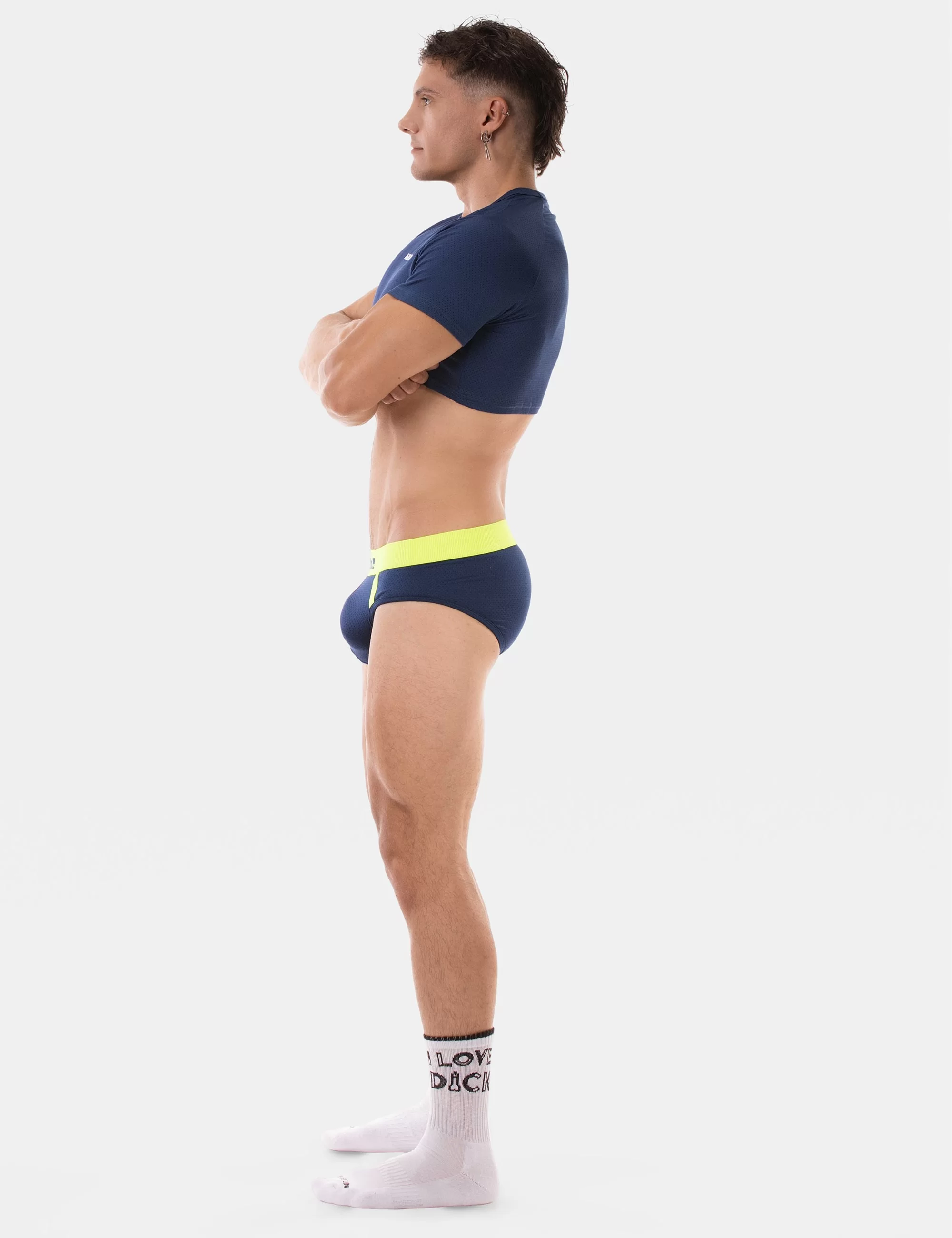 Crop Top Talon - Navy