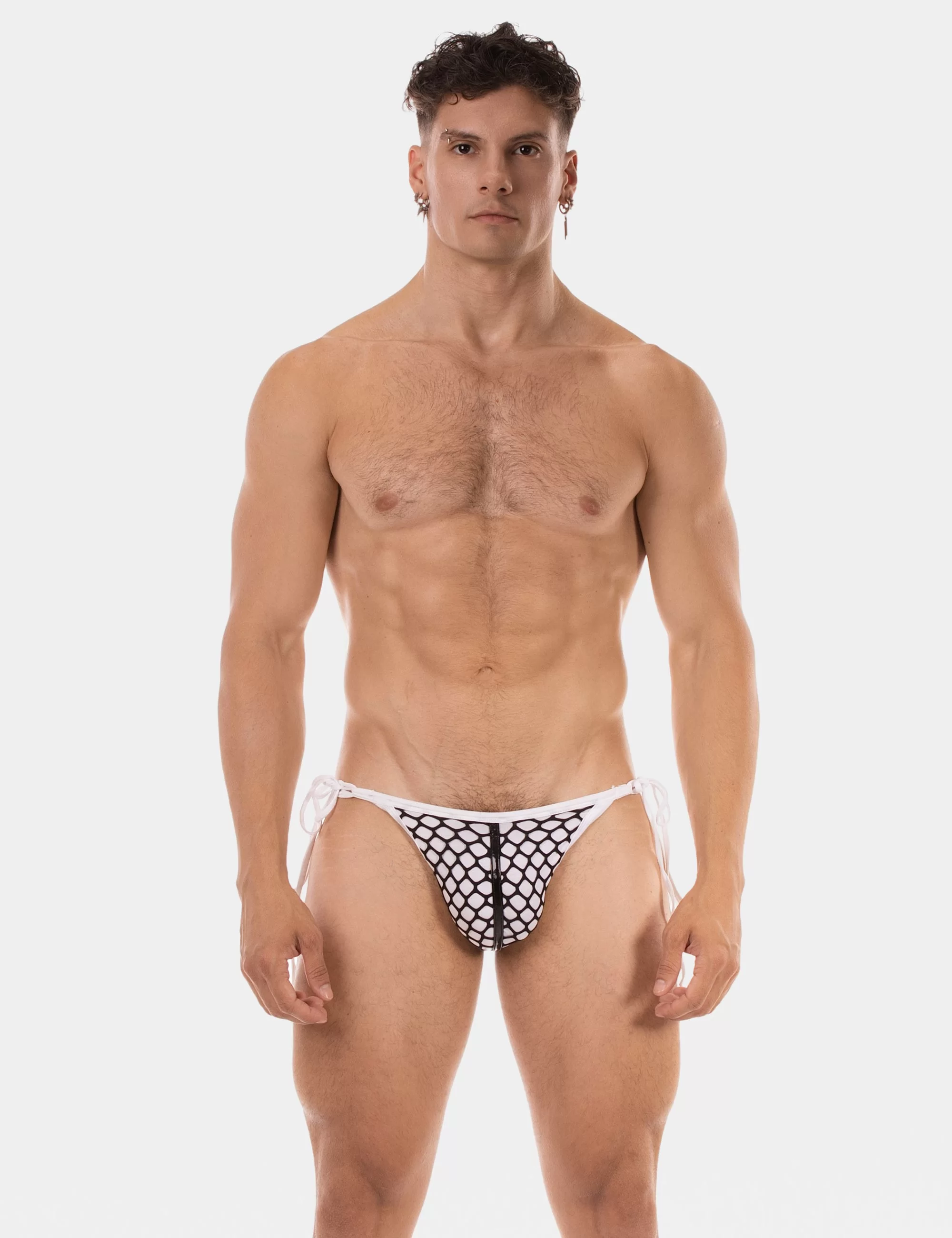 Brief Roso - White-Black