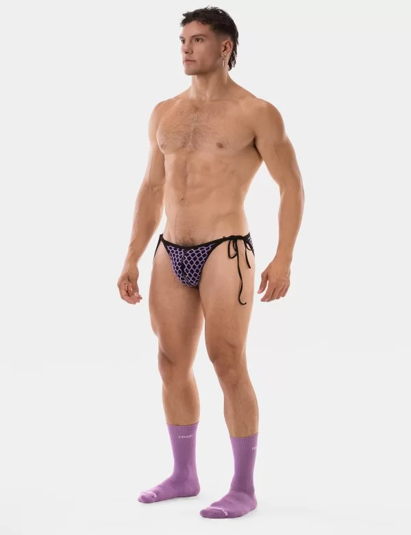 Brief Roso - Purple-Black