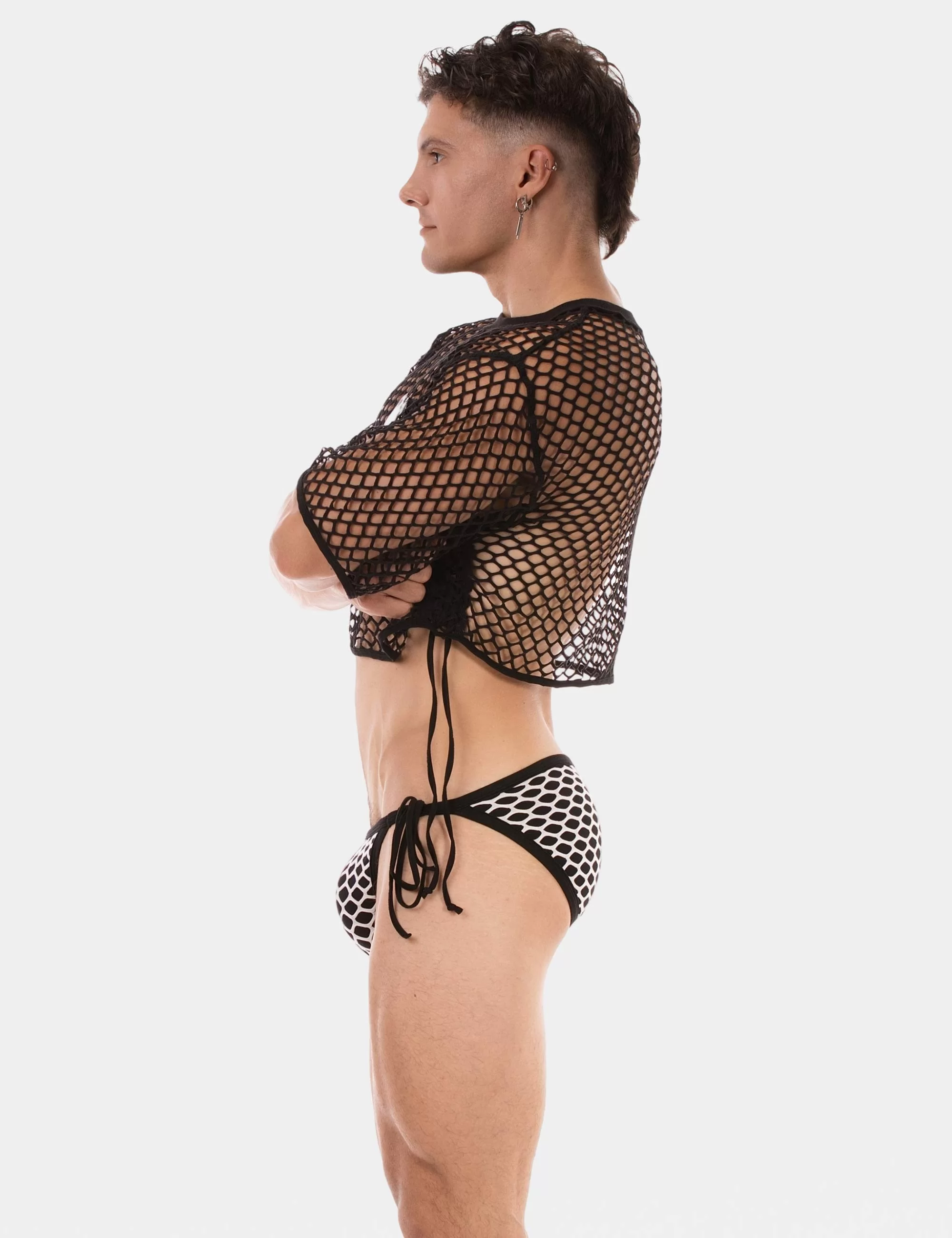 Crop Top Ruli - Black