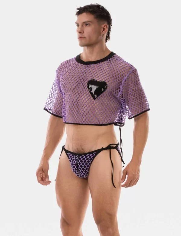 Crop Top Ruli - Purple