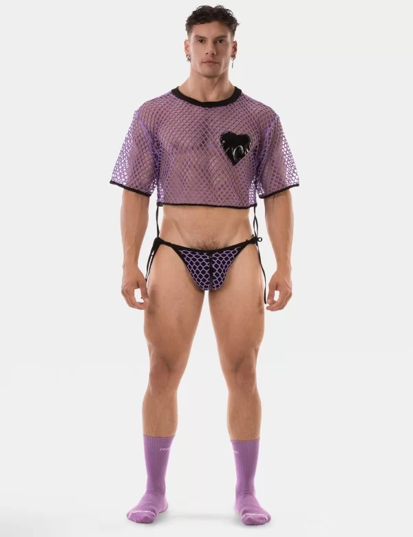 Crop Top Ruli - Purple