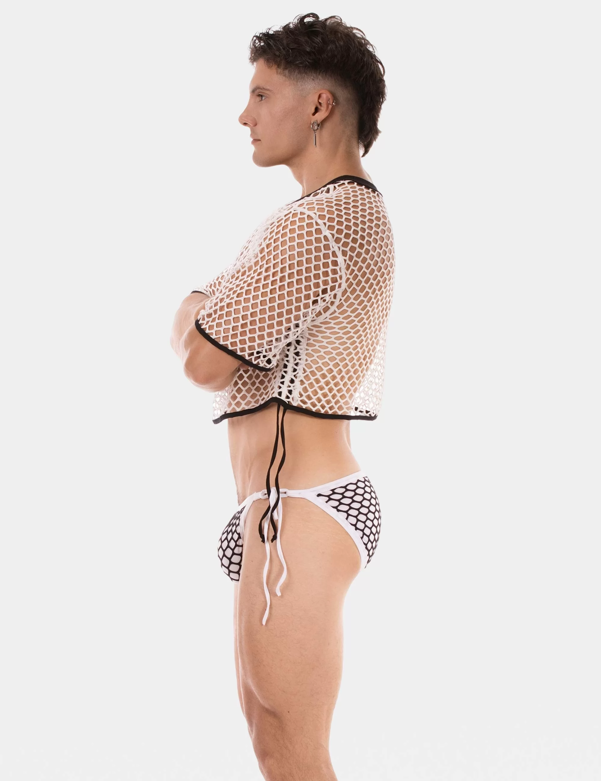 Crop Top Ruli - White