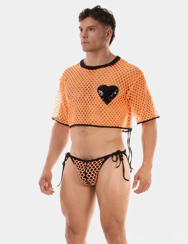 Crop Top Ruli - Neonorange
