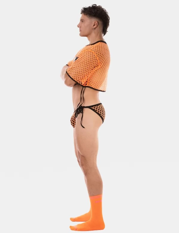 Crop Top Ruli - Neonorange