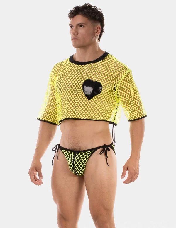 Crop Top Ruli - Neonyellow