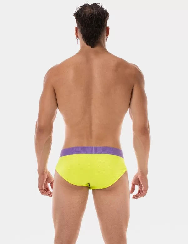 Brief Sonny - Neongreen-Purple