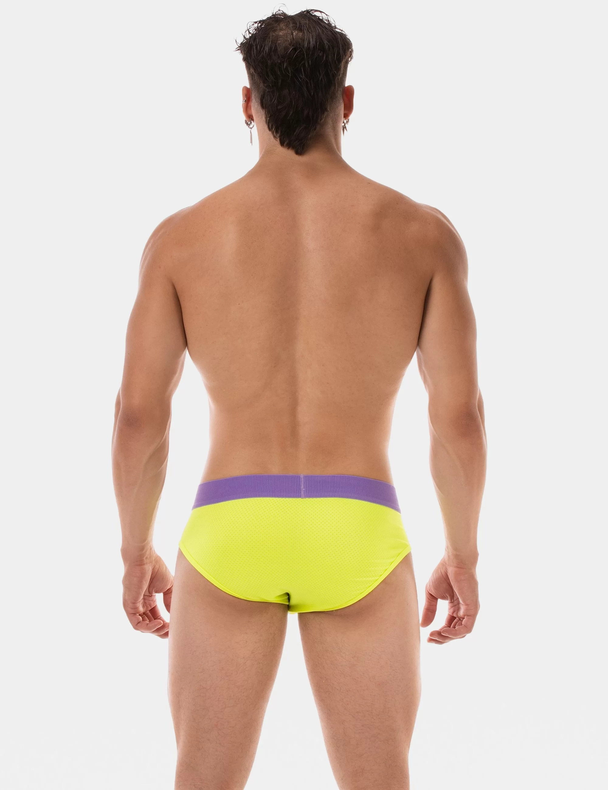 Brief Sonny - Neongreen-Purple
