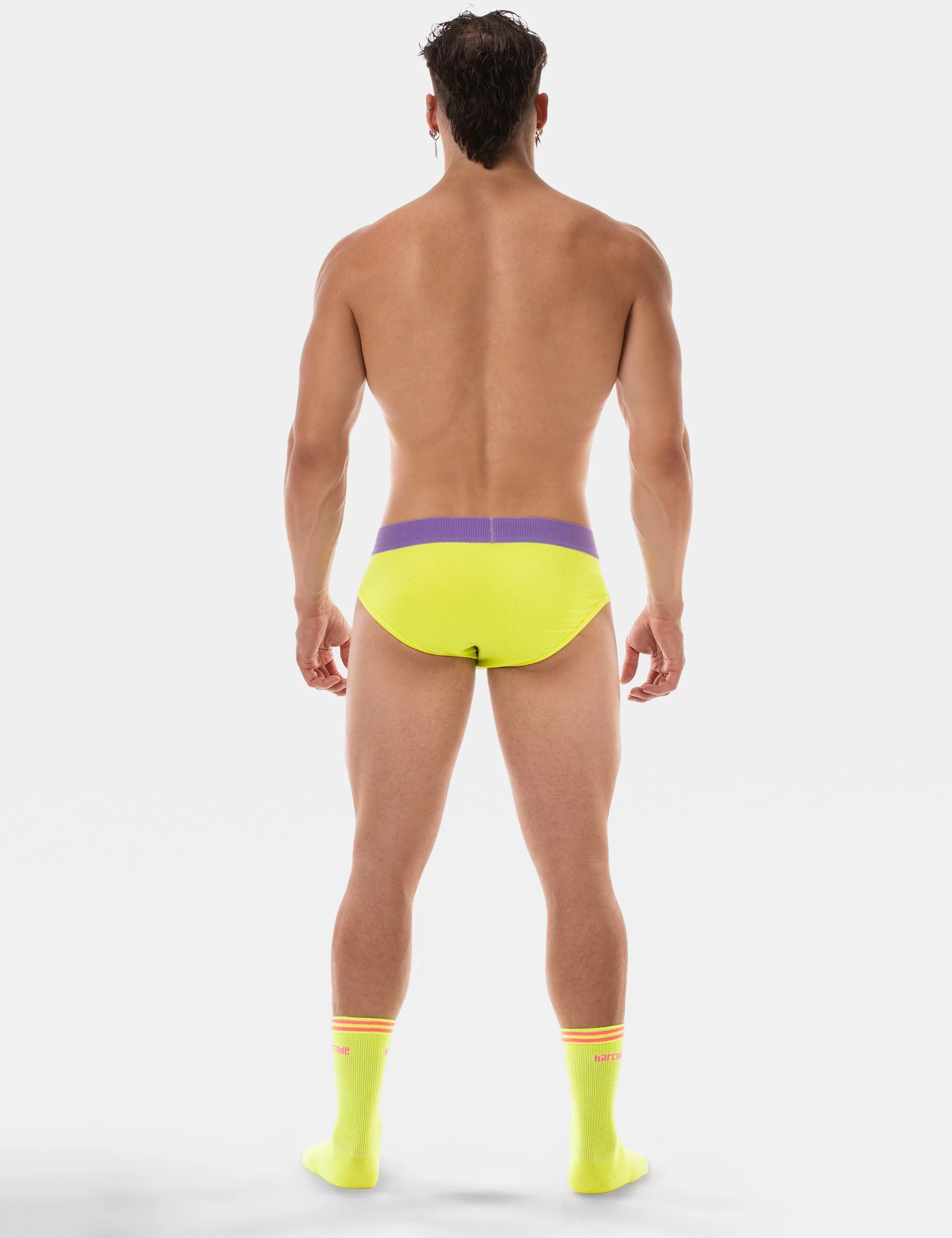 Brief Sonny - Neongreen-Purple