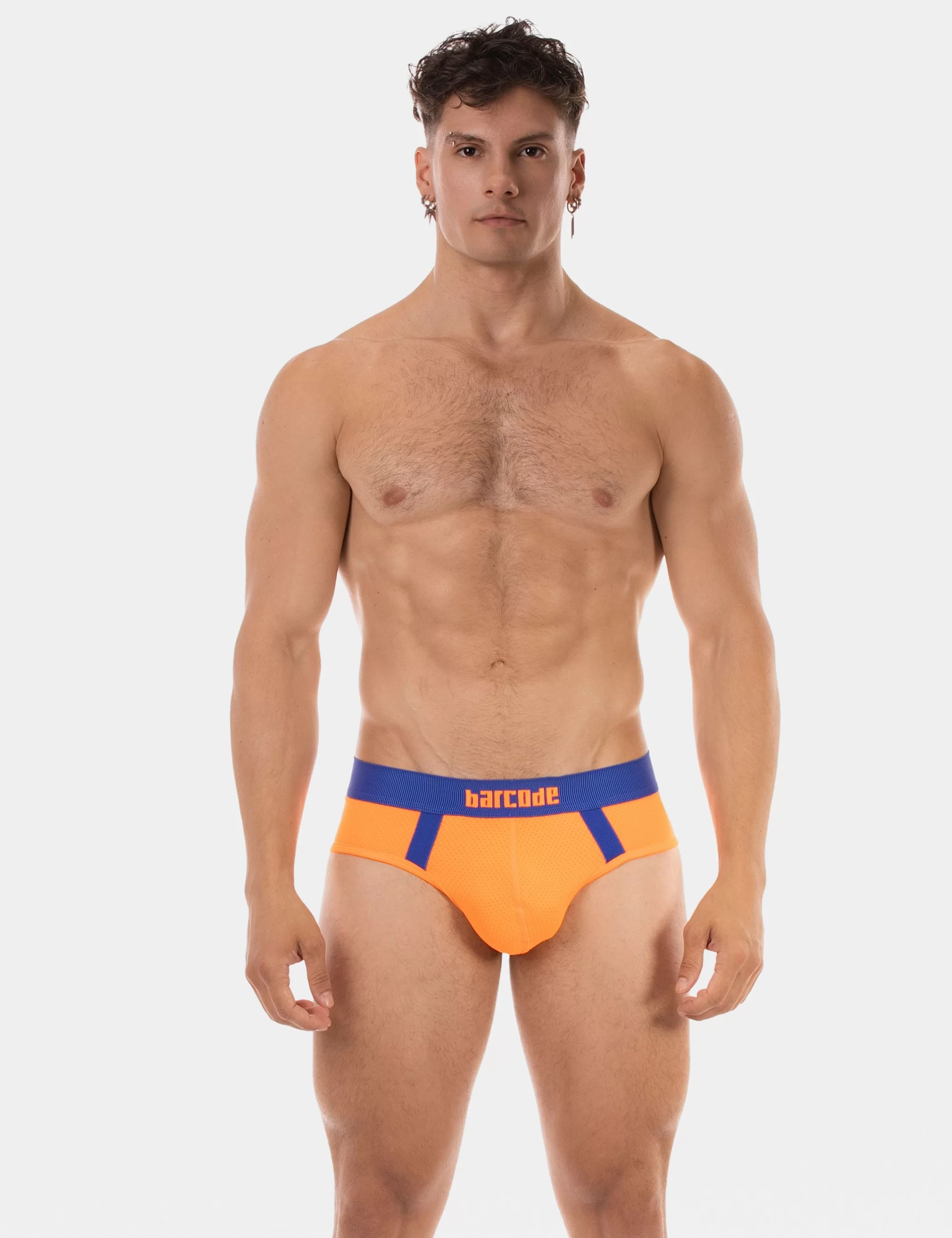 Brief Sonny - Neonorange-Royal