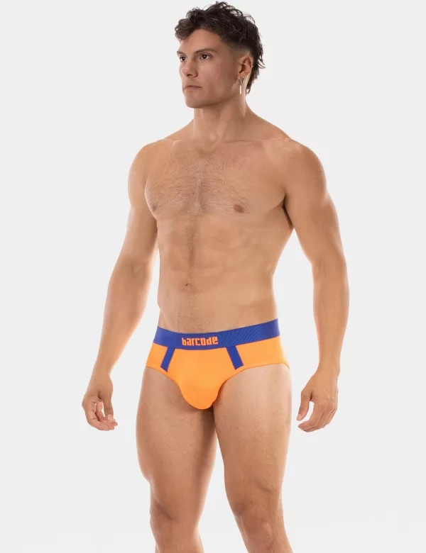 Brief Sonny - Neonorange-Royal