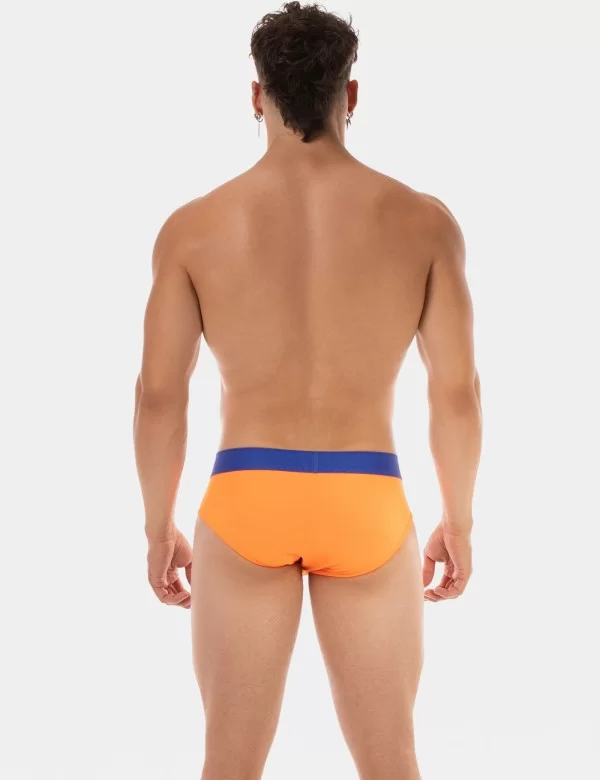 Brief Sonny - Neonorange-Royal
