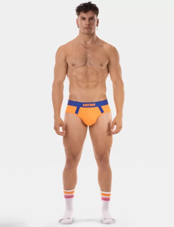Brief Sonny - Neonorange-Royal
