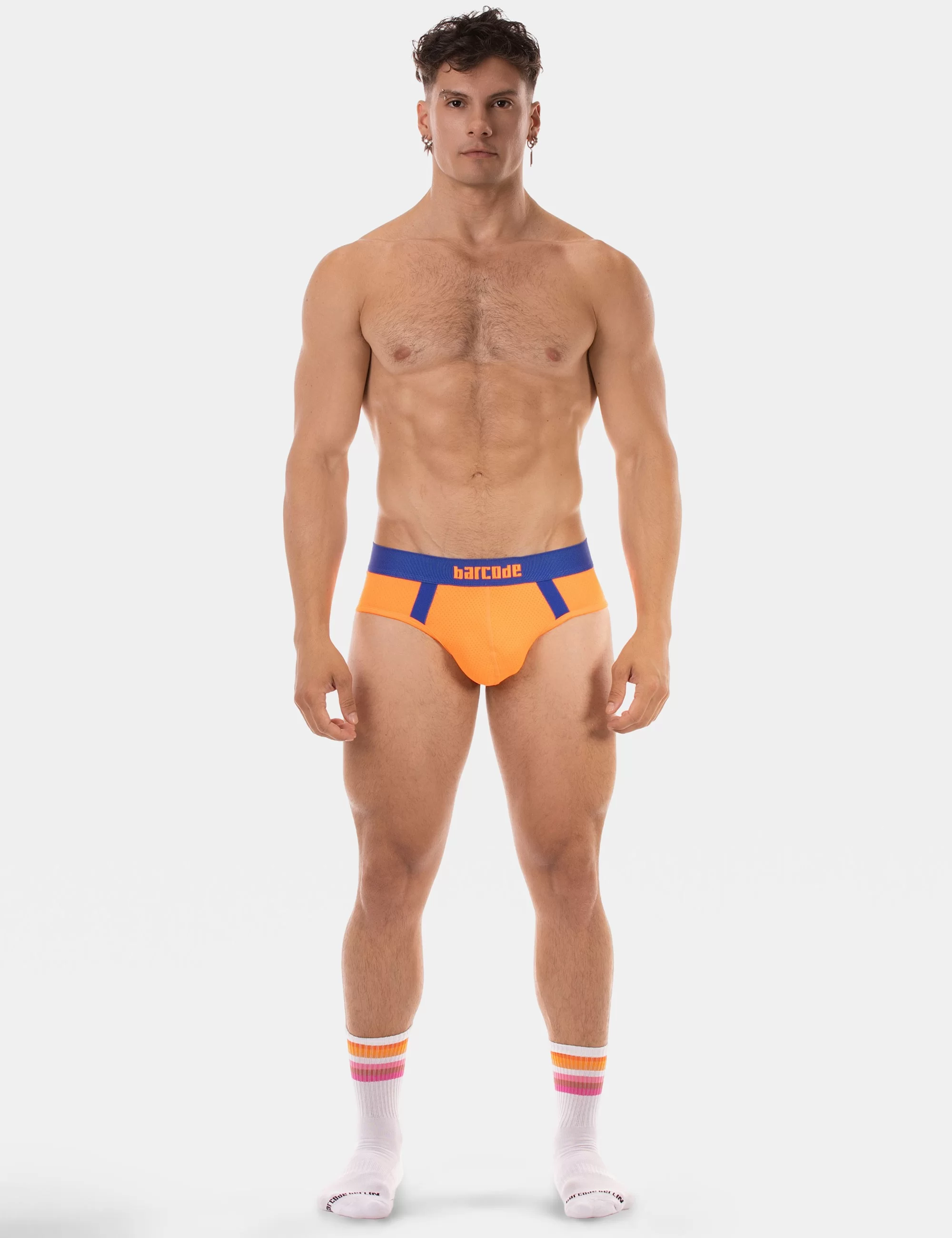 Brief Sonny - Neonorange-Royal