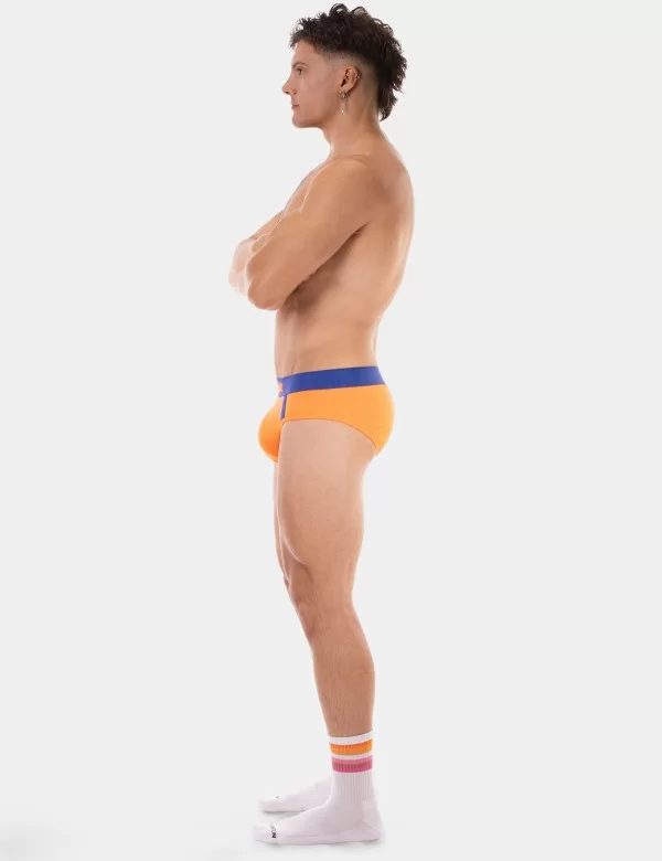 Brief Sonny - Neonorange-Royal