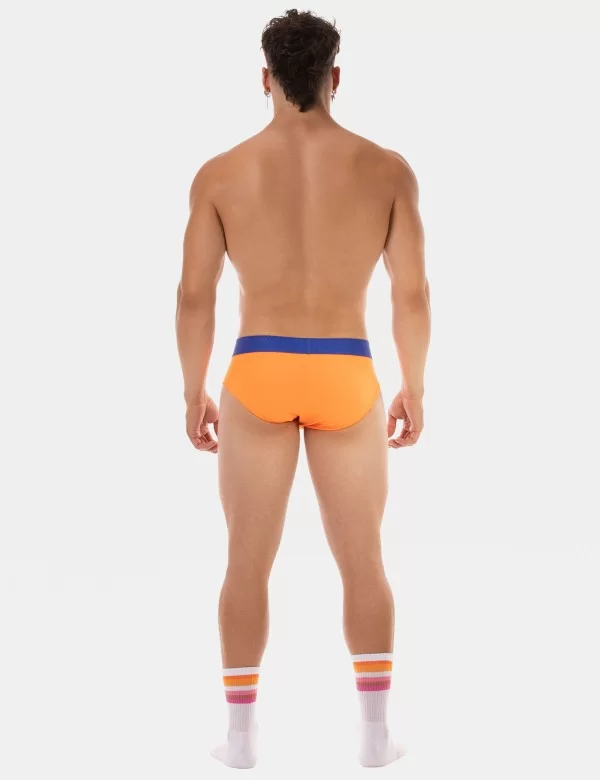 Brief Sonny - Neonorange-Royal