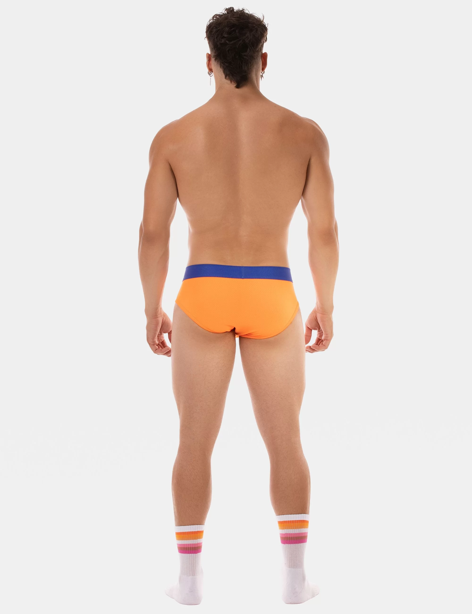Brief Sonny - Neonorange-Royal