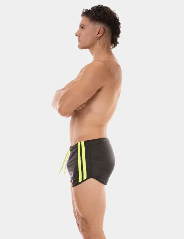Short Byron Laboratory - Black-Neongreen