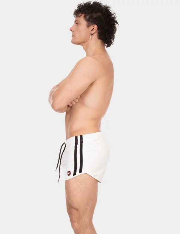 Short Byron Laboratory - White-Black