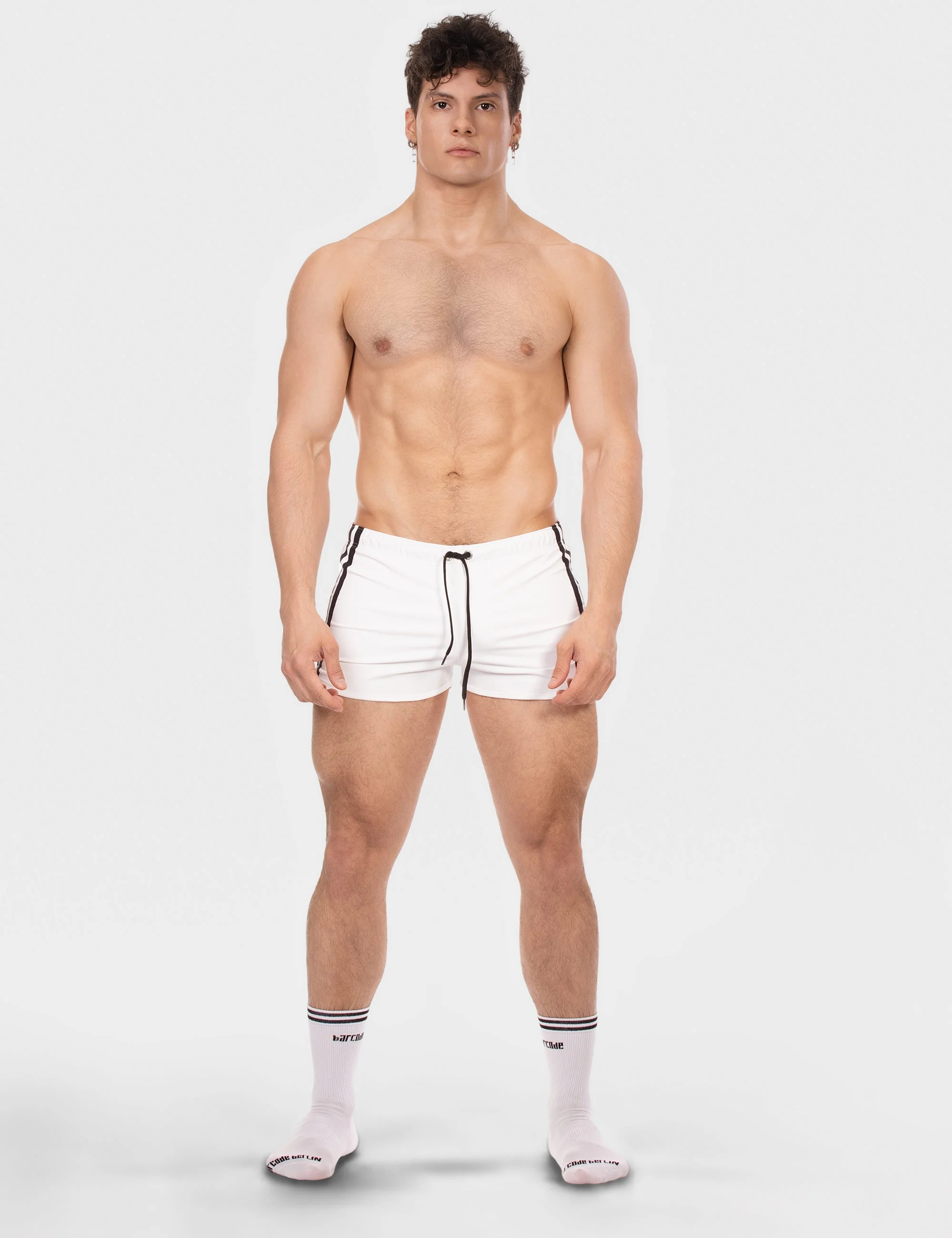 Short Byron Laboratory - White-Black