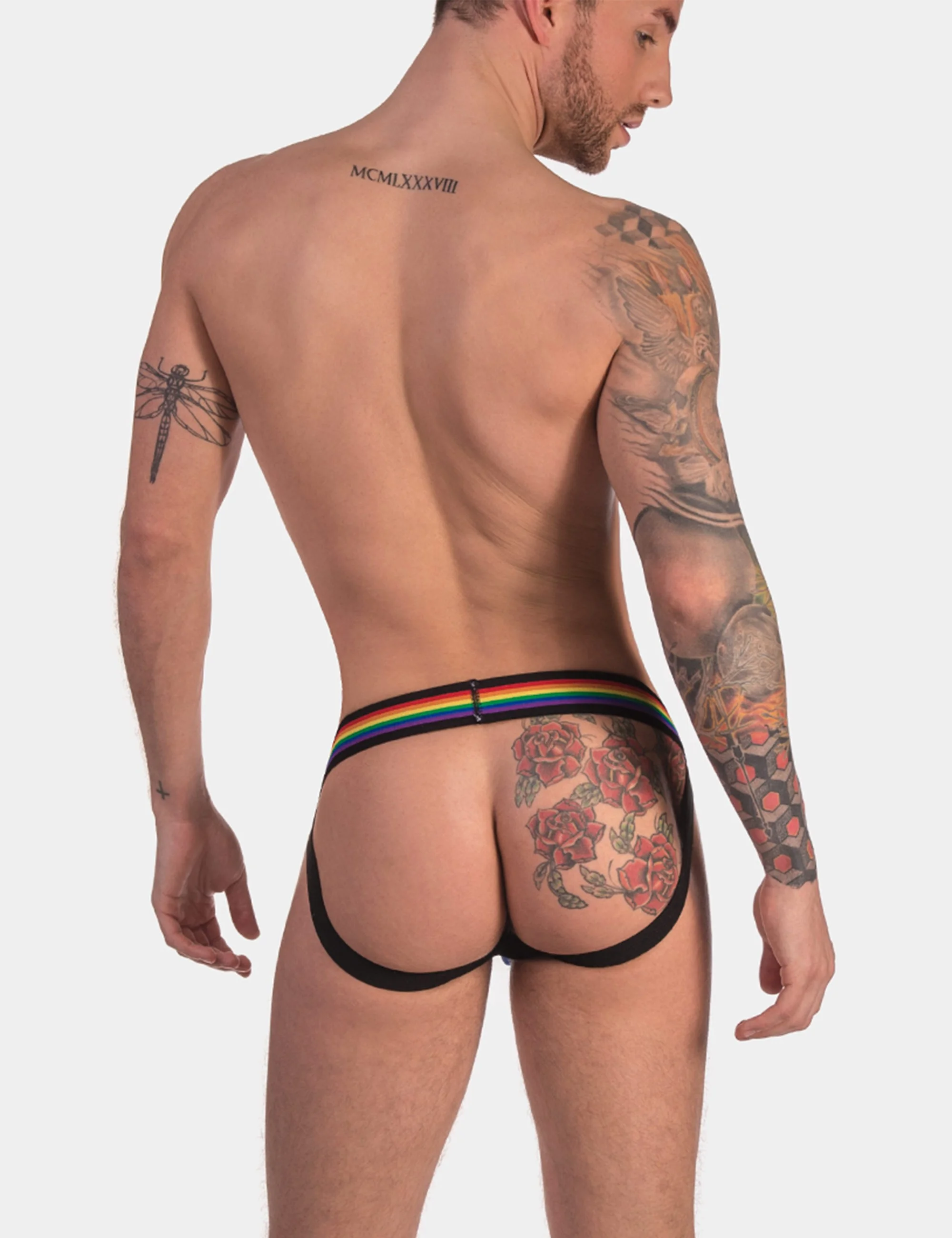 Barcode Pride Jock - Black Barcode Pride Jock - Black