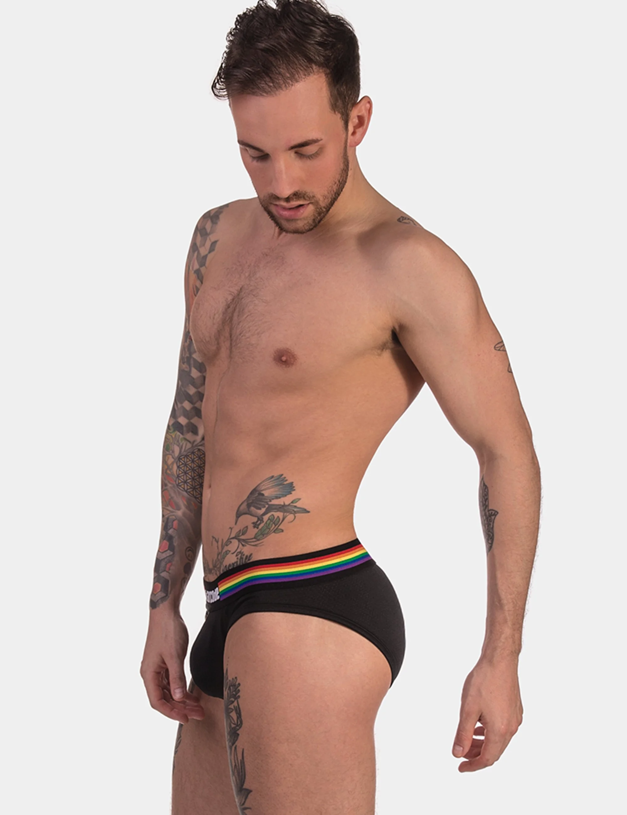 Barcode Pride Brief - Black