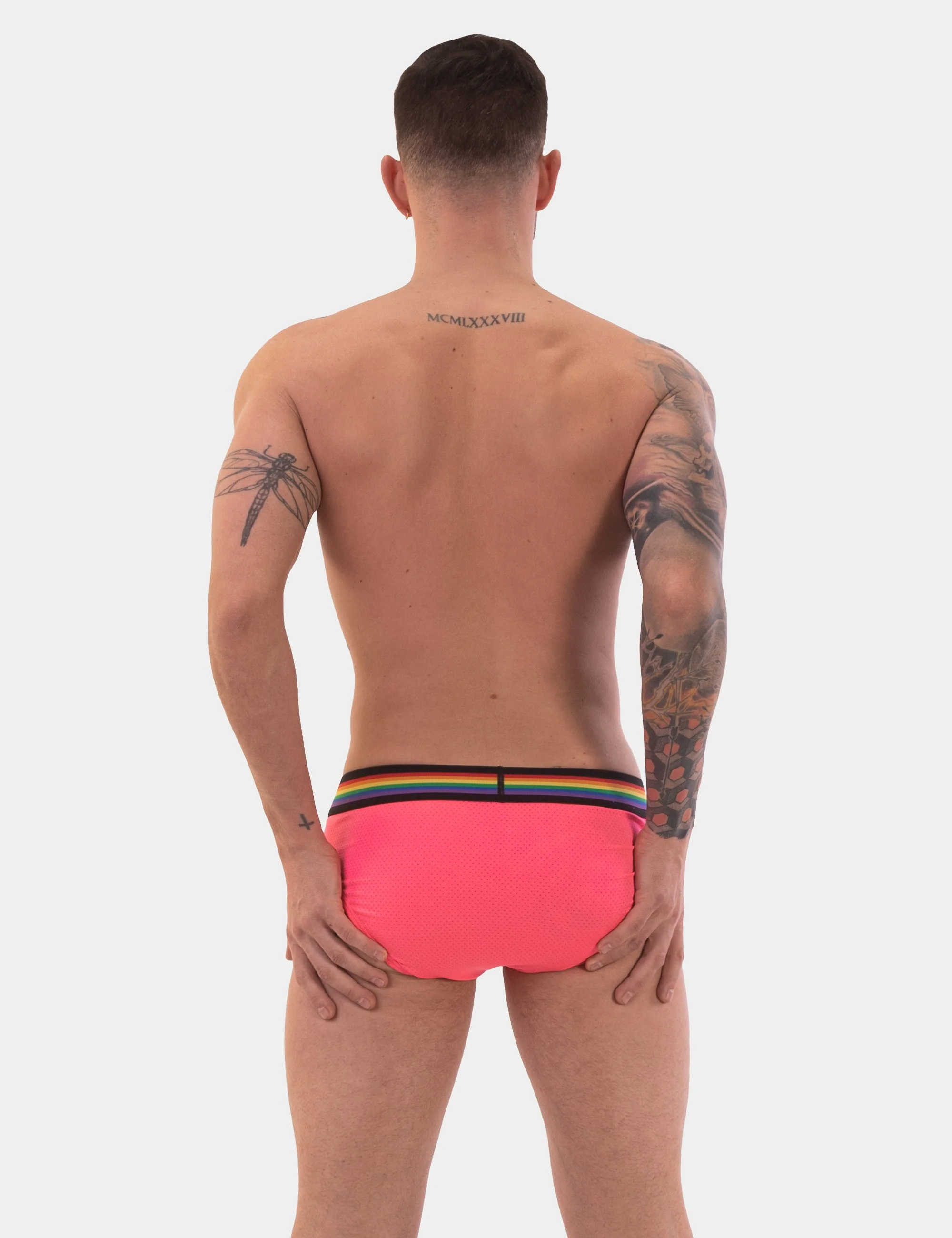 Barcode Pride Brief - Neonpink Barcode Pride Brief - Neonpink